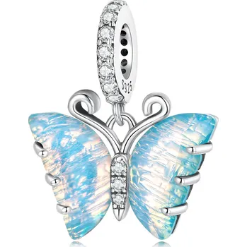 Přívěsek Elenys stříbrný přívěsek Zářivý motýl