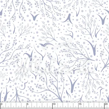 Zakázkový tisk, softshell, kočárkovina... Něžné větvičky Látky k tisku: Microfirba