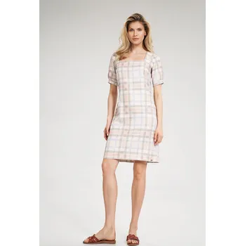 Dámské oblečení Kárované šaty M704 Pattern 111 Velikost: M