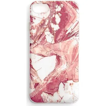 Pouzdro na mobilní telefon WOZINSKY Wozinsky Marble silikonové pouzdro pro Xiaomi Poco F3 růžová
