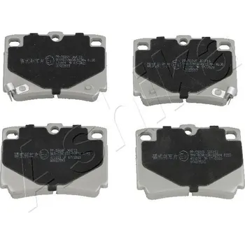 Brzdová destička Sada brzdových destiček, kotoučová brzda ASHIKA 51-05-592