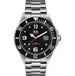 ICE-WATCH - ICE steel-Black silver-Medium - Pánské hodinky
