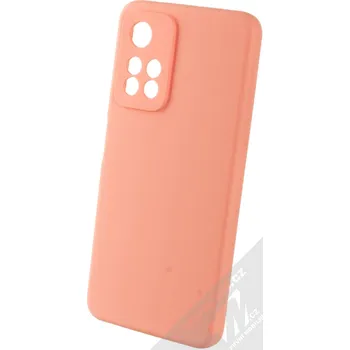 Pouzdro na mobilní telefon 1Mcz Silicone ochranný kryt pro Xiaomi Redmi Note 11 Pro 4G (Global version), Redmi Note 11 Pro 5G (Global version) lososově růžová (salmon pink)