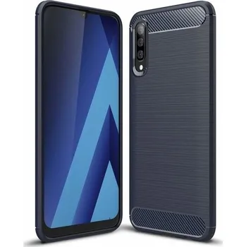 Pouzdro na mobilní telefon IZMAEL.eu Pouzdro Carbon Shield pro Samsung Galaxy A60 modrá
