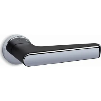 Dveřní kování Cobra dveřní kování Model 2015 (chrom lesk/černá) Provedení: PZ (klika/klika, zámek FAB)