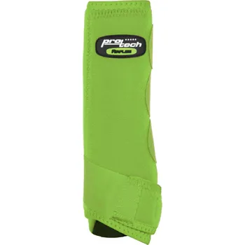 Koňské kamaše Pro-Tech Kamaše westernové Neoprene AirFlow Pro-Tech, zadní, pár, lime L