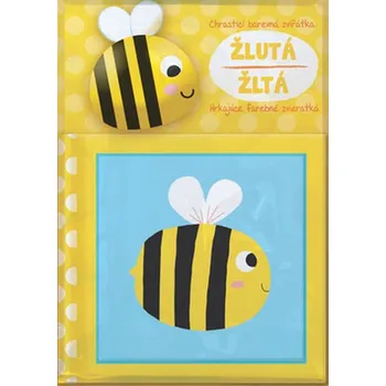 Chrastící barevná zvířátka Žlutá