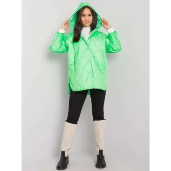 Dámská bunda Dámská bunda s kapucí prošívaná SELAH zelená