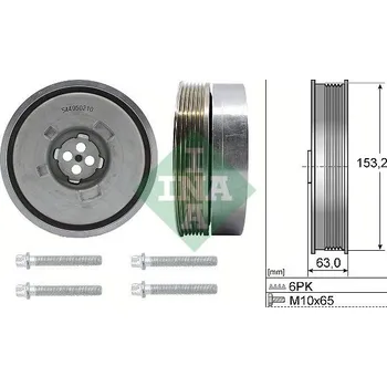 Sada řemenice, klikový hřídel Schaeffler INA 544 0502 20