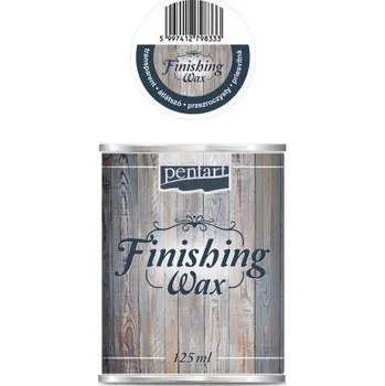 Speciální výtvarná barva Pentart Vosk dokončovací PENTART 125 ml TRANSPARENTNÍ