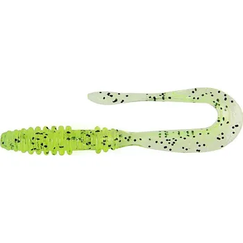 Umělá nástraha Gumová Nástraha Keitech Mad Wag Mini 2,5" 6,3cm Electric Chartreuse (12ks)