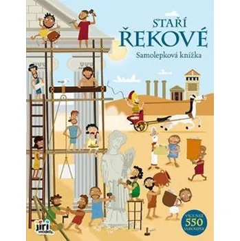 Bystrá hlava Samolepková knížka Staří Řekové