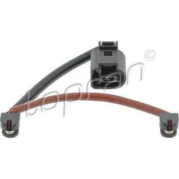 Brzdová destička Výstražný kontakt, opotřebení obložení TOPRAN 113 550