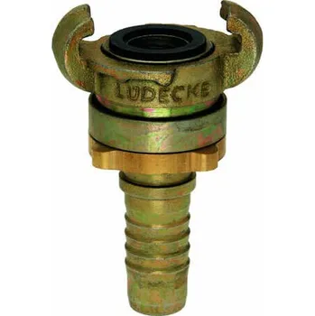 Příslušenství ke kompresoru Lüdecke Bajonetová spojka s trnem na hadici 19 mm pro hydraulické zalisování pomocí prstýnků SSG