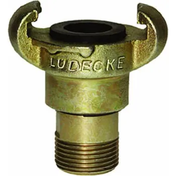 Fitinka Lüdecke Bajonetová spojka s vnějším závitem G 1/2" SKG-DR