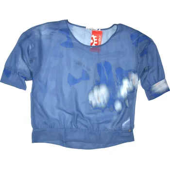 Dámské tričko Zabaione Dámská lehká halenka 22165-154 22165-154_denim M