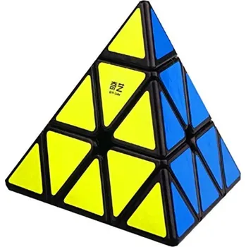 Hlavolam QiYi Pyramida QiMing A Speed Cube černá