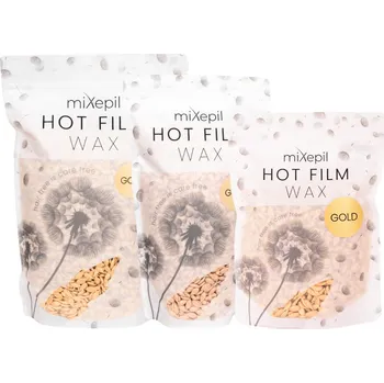 Přípravek po depilaci a epilaci Mixepil - zrnka vosku - GOLD
