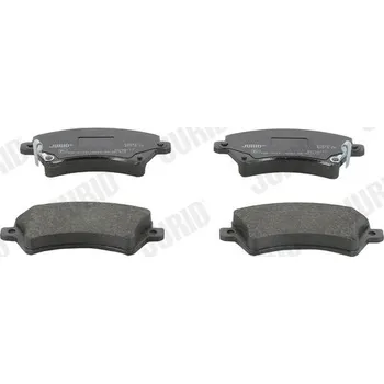 Brzdová destička Sada brzdových destiček, kotoučová brzda JURID 572491J