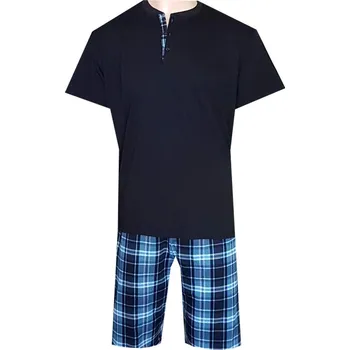 Pánské pyžamo Pánské Pyžamo Krátké FOLTÝN PK 411 Velikost: M