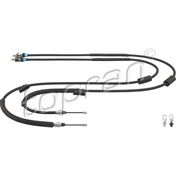 Lanko parkovací brzdy Lanovod parkovací brzdy TOPRAN 304 251