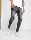 Don Lemme Džíny Bandana - grey Velikost: 30L