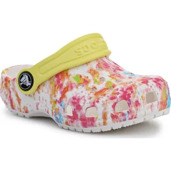 Dětská treková obuv Crocs Classic Tie Dye Graphic Kids Clog T 206994-83B Žabky EU 19/20