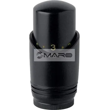 Hlavice pro radiátor Smart30 Hlavice termostatická 2TTNN, M30x1,5, černá matná, 522TTNN