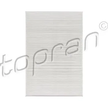 Ventilátor topení a klimatizace Kabinový (pylový) filtr TOPRAN 109 106