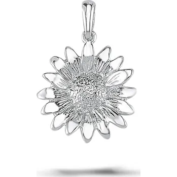 Přívěsek Lillian Vassago Zlatý přívěsek z bílého zlata Květina LLV66-GP193W