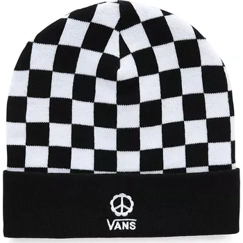 Čepice čepice Vans Breakin Out - Peace Check Black/White/White one size