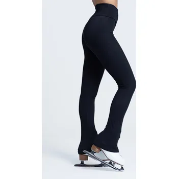 Dámské legíny Intermezzo,Dámské legíny na krasobruslení 5291, černá XL