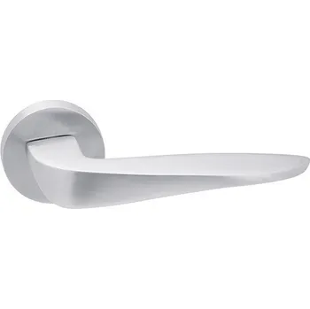 Dveřní kování Frascio Rozetová klika ARIA / Chrom mat Rozeta na obyčejný klíč /BB/