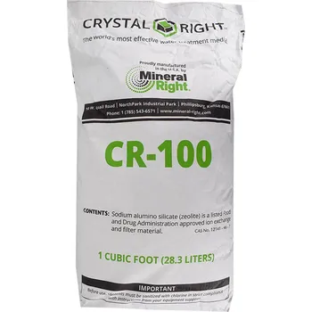 Bazénová chemie Mineral-Right, Inc Crystal Right CR 100 Pro odstranění tvrdosti, železa, manganu a zvýšení pH Balení: 1L