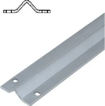 Pohon brány pojezdová V kolejnice C906, 6 m - galvanicky pozinkovaný vodící V profil, dráha pro posuvnou bránu, pozinkováno i po hranách, určeno k přišroubování, prodej v délkách 2, 3 a 6 m