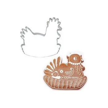 Vykrajovátko Vykrajovátko - Slepička na ošatce / 13,5 cm