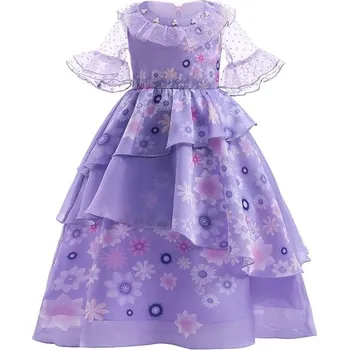 Karnevalový kostým Dětský kostým Isabella, Encanto Varianta: samostatné šaty, Velikost: 150/9-10T