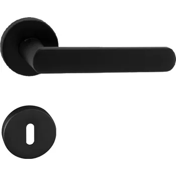 MP KOVÁNÍ FO - SOLIS - R Provedení: KL/KL. na rozetách (bez spodní rozety), Povrch: Černá