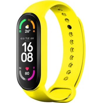 Sportovní měřič Řemínek RhinoTech na Xiaomi Mi Band 7 / Mi Band 6 / Mi Band 5 - žlutý, RHTRTACC064