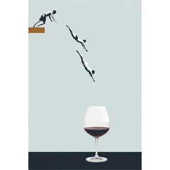 Plakát Plakát, Obraz - Maarten Léon - Your friends in a glass