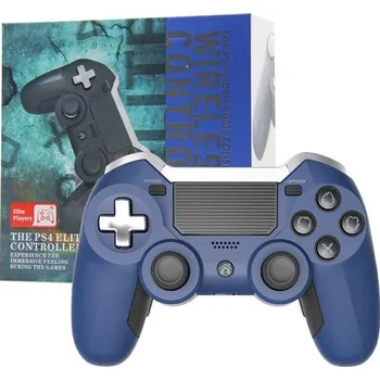 Gamepad Honson Electronics Bluetooth ovladač PS4 / PC Elite - modrý