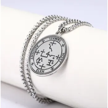 Přívěsek Amulet Archanděl Samael stříbrný