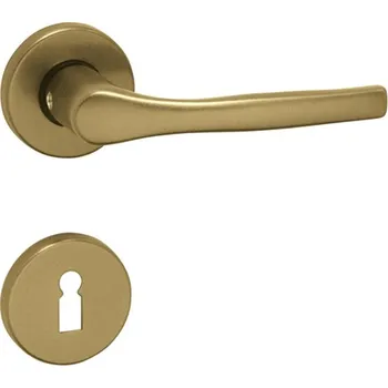 Dveřní kování MP KOVÁNÍ BA - LUXOR - R Provedení: BB (pokojový klíč), Povrch: F4 - bronzový elox