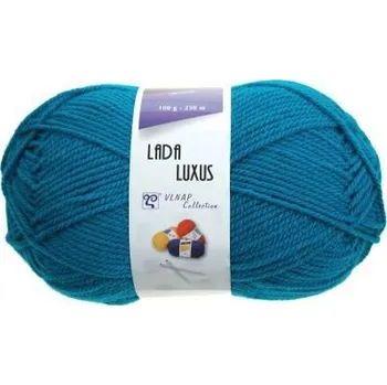 Příze Příze Lada Luxus, tyrkysová, 54777
