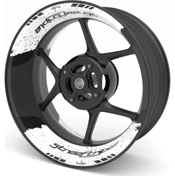 Polep vozidla dvoudílné polepy na kola TRIUMPH STREET TRIPLE mst_SM-DP17TH-N02C01