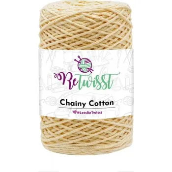 Příze Příze ReTwisst Chainy Cotton, žlutá, 10