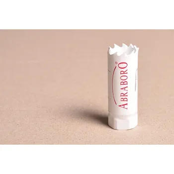 Vrták ABRABORO Bimetalová pilová vrtací korunka HSS 19 mm