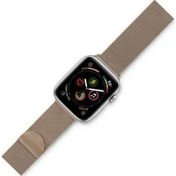 Chytré hodinky Epico Milanese Band for Apple Watch SE (44mm)/Series 1-9 (42/44/45mm) 10-11 (46mm)/Ultra (49mm) - rose gold