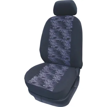 Potah sedadla Autopotahy velur Škoda Octavia II s děleným zadním sedadlem a L. O. vzadu a vepředu,Modré