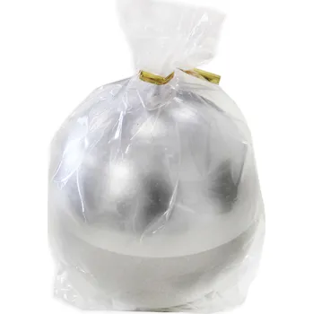 Svíčka Sv.lis.koule 80 LAK + sand pata stříbrná (300800860150)